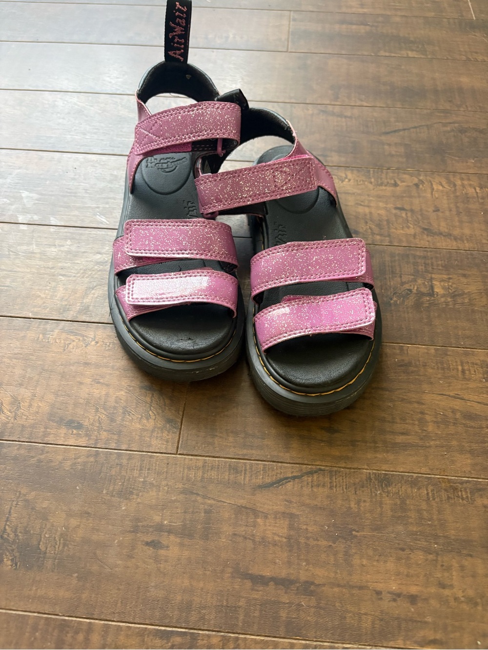 Dr Martens Klaire Cosmic Glitter sandals